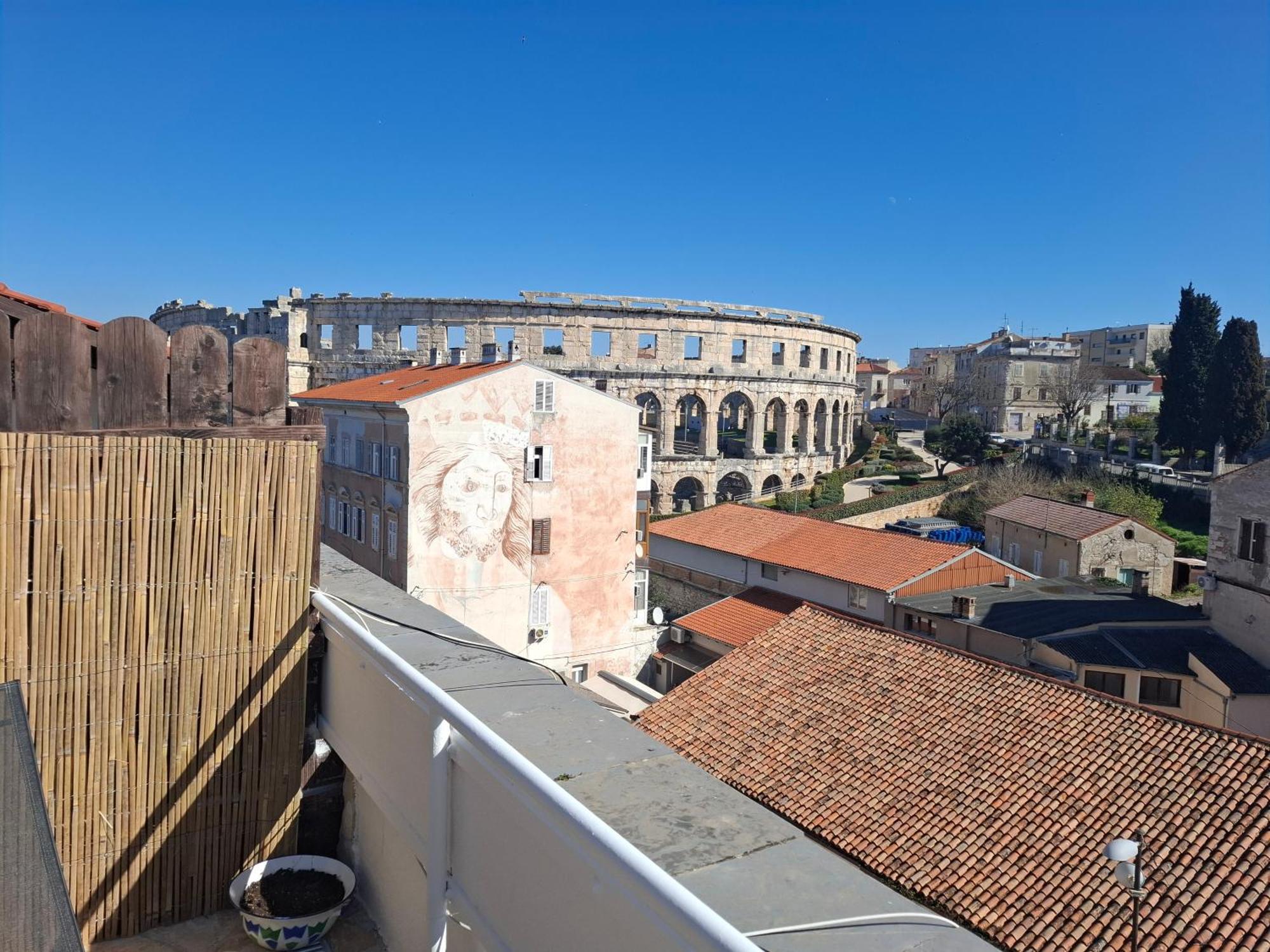 Terrace Dream View Over Amphitheatre Pula Exteriér fotografie